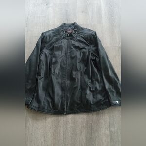 Bradley Men's Black Leather Jacket